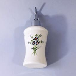 Soap Dispenser, White Ceramic Soap Pump, Lotion Handmade, Retro Vintage Style, Gift For Her, Liquid Dispenser - thumbnail 3