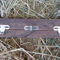 Barn Wood Key Hanger Farmhouse Rustic Hanging Display Driftwood Rack Wood Holder Recycled Hook Unique - thumbnail 4
