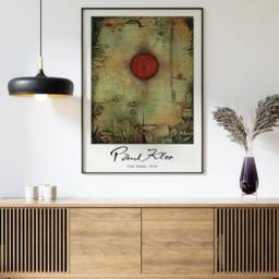 Paul Klee Exhibition Poster, The Edge, Art Print, Surrealist Art, Modernism, Cubism, Abstract Gift Idea, A1/A2/A3/A4 - thumbnail 2