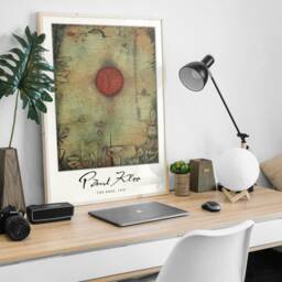 Paul Klee Exhibition Poster, The Edge, Art Print, Surrealist Art, Modernism, Cubism, Abstract Gift Idea, A1/A2/A3/A4 - thumbnail 3