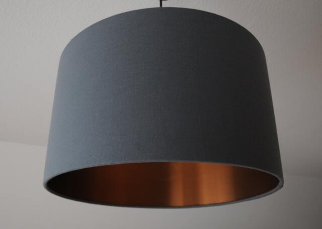 "Lampshade ""Graphite-Copper" - image 1