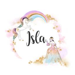 Set Of 3 Nursery Prints, Unicorn Wall Decor, Art, Personalised Gift For New Baby, Magical Decor - thumbnail 2