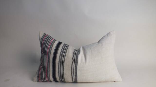Hand-Woven Hemp Fabric Pillow-Case Handloom Decorative Cushion Cover Throw Pillows Ethnic Boho Sofa Cushions Living Room Home Decor - image 1