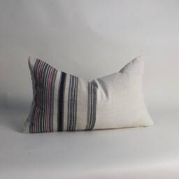 Hand-Woven Hemp Fabric Pillow-Case Handloom Decorative Cushion Cover Throw Pillows Ethnic Boho Sofa Cushions Living Room Home Decor - thumbnail 2