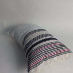Hand-Woven Hemp Fabric Pillow-Case Handloom Decorative Cushion Cover Throw Pillows Ethnic Boho Sofa Cushions Living Room Home Decor - thumbnail 4