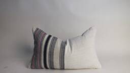 Hand-Woven Hemp Fabric Pillow-Case Handloom Decorative Cushion Cover Throw Pillows Ethnic Boho Sofa Cushions Living Room Home Decor - thumbnail 1