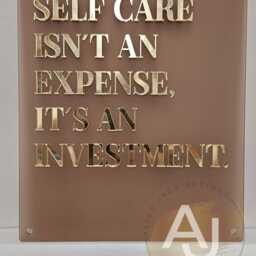 "Wall Art Quote Acrylic Sign - " - thumbnail 2