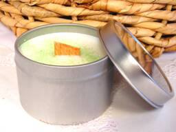 Margarita Put The Lime in Coconut Soy Wood Wick Tin Candle - thumbnail 1