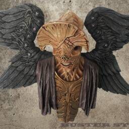 Angel Of Death Resin Wall Statue - Handmade Collectible - thumbnail 3