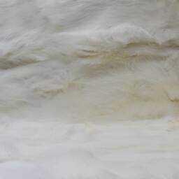 Real Fox Fur Blanket Throw White Color, Home Warmer - thumbnail 3