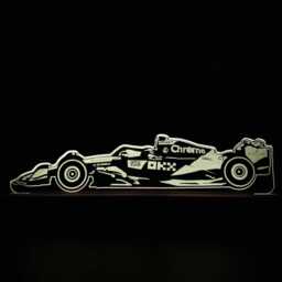 Lando Norris Mclaren 2025 Led Night Light, Formula 1 Gifts, F1 Fan, Decor, Lights, Bedroom Light - thumbnail 2