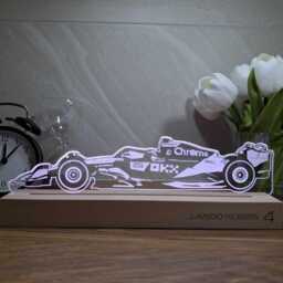 Lando Norris Mclaren 2025 Led Night Light, Formula 1 Gifts, F1 Fan, Decor, Lights, Bedroom Light - thumbnail 4