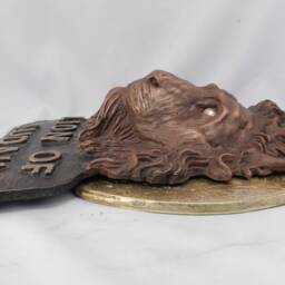 Original Bronze Metal Sculpture~Jesus Christ As The Lion Of Judah~Christian Art - thumbnail 4