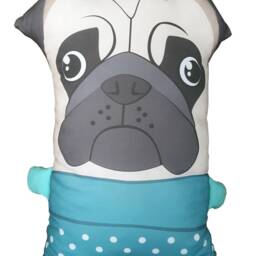 Pug Pillow Baby Gift Throw Pillows Kids Cushion Housewarming Christmas - thumbnail 2