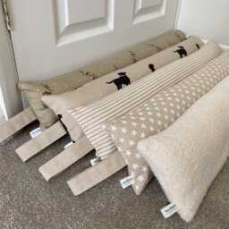 75 cm 85 90 100 Weighted Draught Excluder - Heavy Draft Washable - thumbnail 2