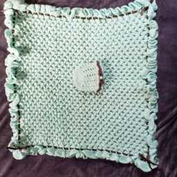 Crocidile Stitch Baby Blanket - thumbnail 3
