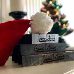 Rustic Wooden Christmas Tree Reusable Farmhouse Holiday Decor - thumbnail 2