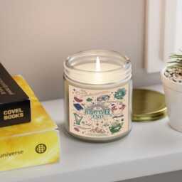 To Whatever End Throne Of Glass Candle, Sarah J Maas Rowan Whitethorn Candles, Quote - thumbnail 3