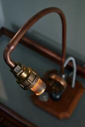 steampunk/Industrial Lamp ~Sold~ - thumbnail 1