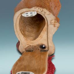 Wooden Bird, Bird Carving, Sculpture Art, Carved Wood Eagle Sculpture, Tree House Decor, Rustic Birds - thumbnail 4