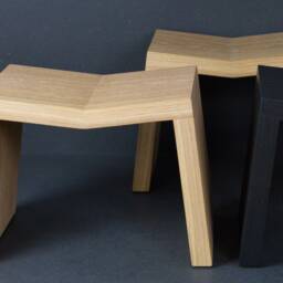 Japanese Designer Stool - Minimalist & Modern - thumbnail 2