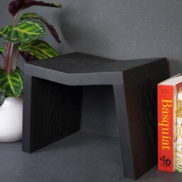 Japanese Designer Stool - Minimalist & Modern - thumbnail 3