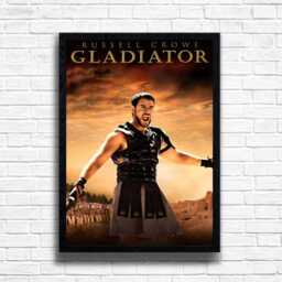 Gladiator Movie Poster 2000S Film Wall Art - A3, A4, A5 - thumbnail 2