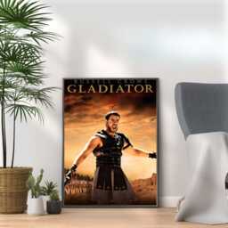Gladiator Movie Poster 2000S Film Wall Art - A3, A4, A5 - thumbnail 1