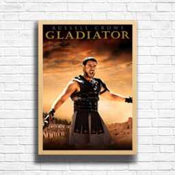 Gladiator Movie Poster 2000S Film Wall Art - A3, A4, A5 - thumbnail 3