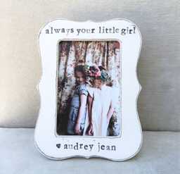 Always Your Little Girl Picture Frame, Mother's Day Daddy's Girl, Personalized From Daughter - thumbnail 1