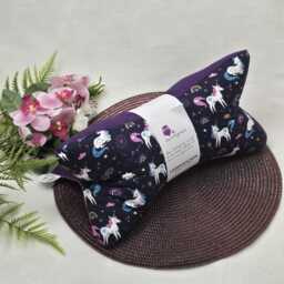 Reading Bone Dark Unicorn - Neck Pillow, Roll, Tablet Holder, Book Support, Cushion, Decorative, Washable