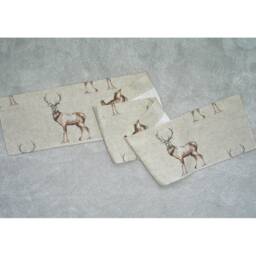 Window Valance Cafe Top Rod Pocket Curtain Treatment Pelmet Stag Header Treatments Kitchen Bathroom Stags Brown - thumbnail 3