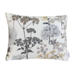 Floral Linen Throw Pillow Cover Hedgerow Garden Design - thumbnail 2