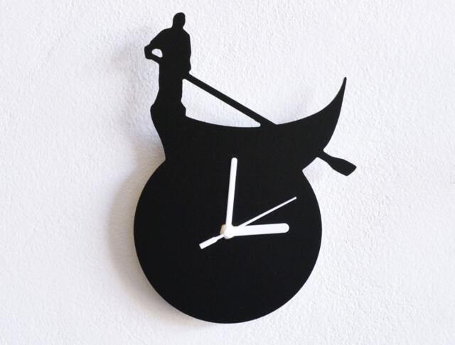 Condola Venice Italy - Wall Clock - image 1