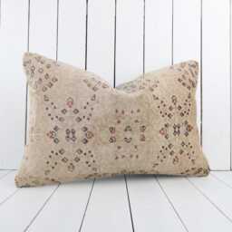 Handmade Vintage Turkish Kilim Pillow Cover 16x24 Decorative Cushion - thumbnail 3