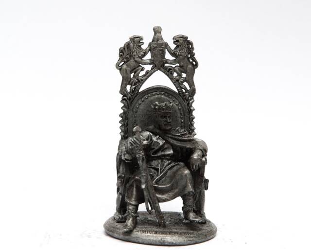 Tin 54mm England. King Arthur. 5C. Ad Figurine 132 Scale - image 1