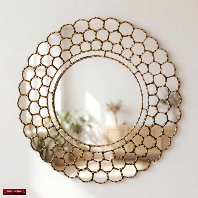 Large Round Mirror 31.5 - image 1