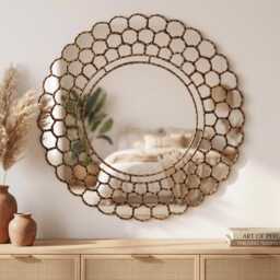 Large Round Mirror 31.5 - thumbnail 3