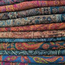 Luxury Boiled Pure Merino Wool Reversible Sofa Or Bed Throws - Ultimate Comfort & Style- Classic Indian Abstract Print - thumbnail 4