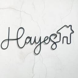 Wire Words - Personalised Family Name Home Sign Bespoke Wall Art Quotes & Sayings - thumbnail 2