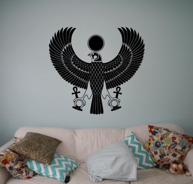Egyptian Symbol Wall Decal Scarab Beetle Vinyl Sticker Sacred Home Interior Ancient Egypt Decor Mural Housewares 1(Egp - image 1
