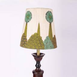 Handmade Lampshade For Living Room, Office Home Decor Lamp Customized Hand Painted Shade Artisan Crafted Lampshade - thumbnail 3