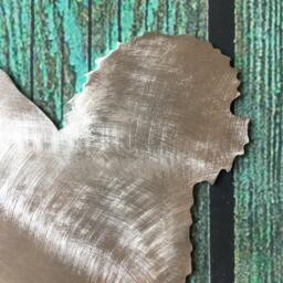 Shih Tzu, Angel, Dog Christmas Tree Topper, Holiday Decoration, Aluminum, Pet Memorial, Wall Hanging Or Yard Stake, Fluffy, Silhouette - thumbnail 2