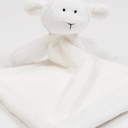 Personalised Baby Lamb Comforter - Embroidered Gift - thumbnail 2