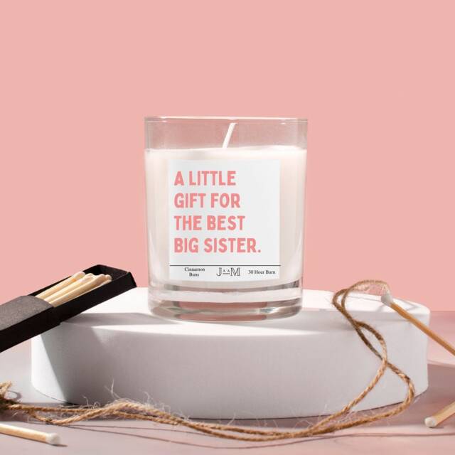 Big Sister Gift. Best Candle. Gift For Sister. Her - image 1