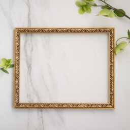 8x10 Inch Handcrafted Wood Vintage Gold 20x25 cm Frame Elegant Gallery Wall Decor - thumbnail 4