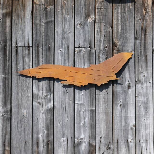 Rusty Metal Tornado Plane Wall Art, Aviation Gift