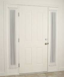 "Custom Sheer Sidelight Curtain 5""-13"