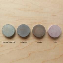 Concrete Mini Pots For Succulents - Set Of Three Small Planters - thumbnail 4