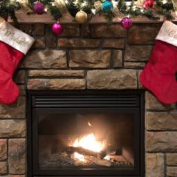 Personalized Traditional Family Christmas Stockings, Embroidered Names - thumbnail 2